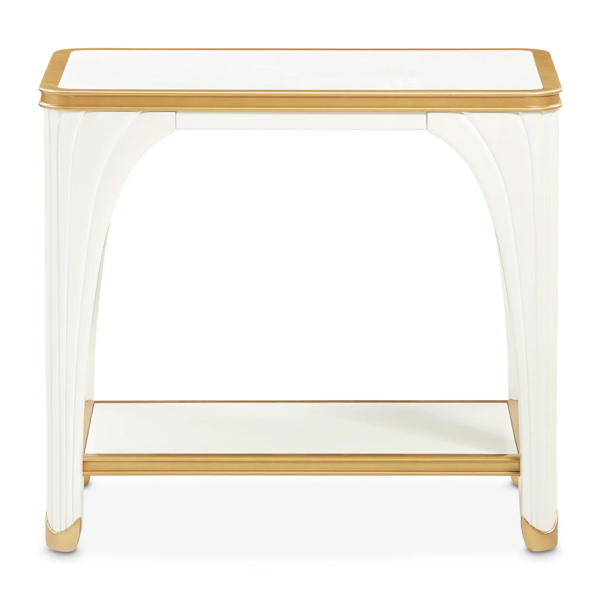 Michael Amini La Terrazza Rectangular End Table - Image 5