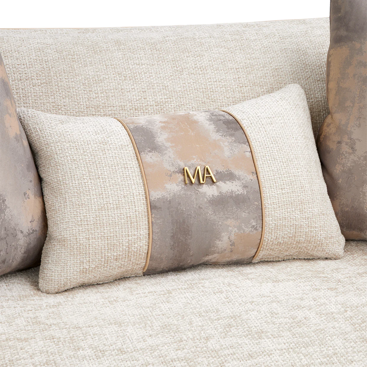 Michael Amini La Terrazza Sofa Light Champagne - Image 15