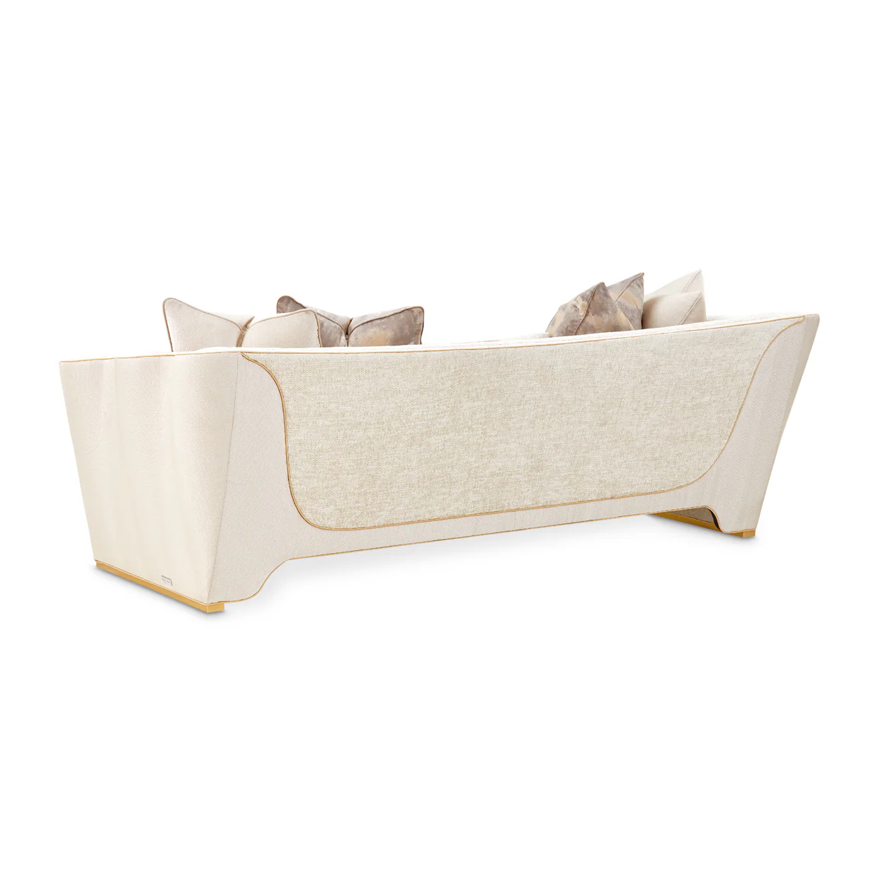 Michael Amini La Terrazza Sofa Light Champagne - Image 3