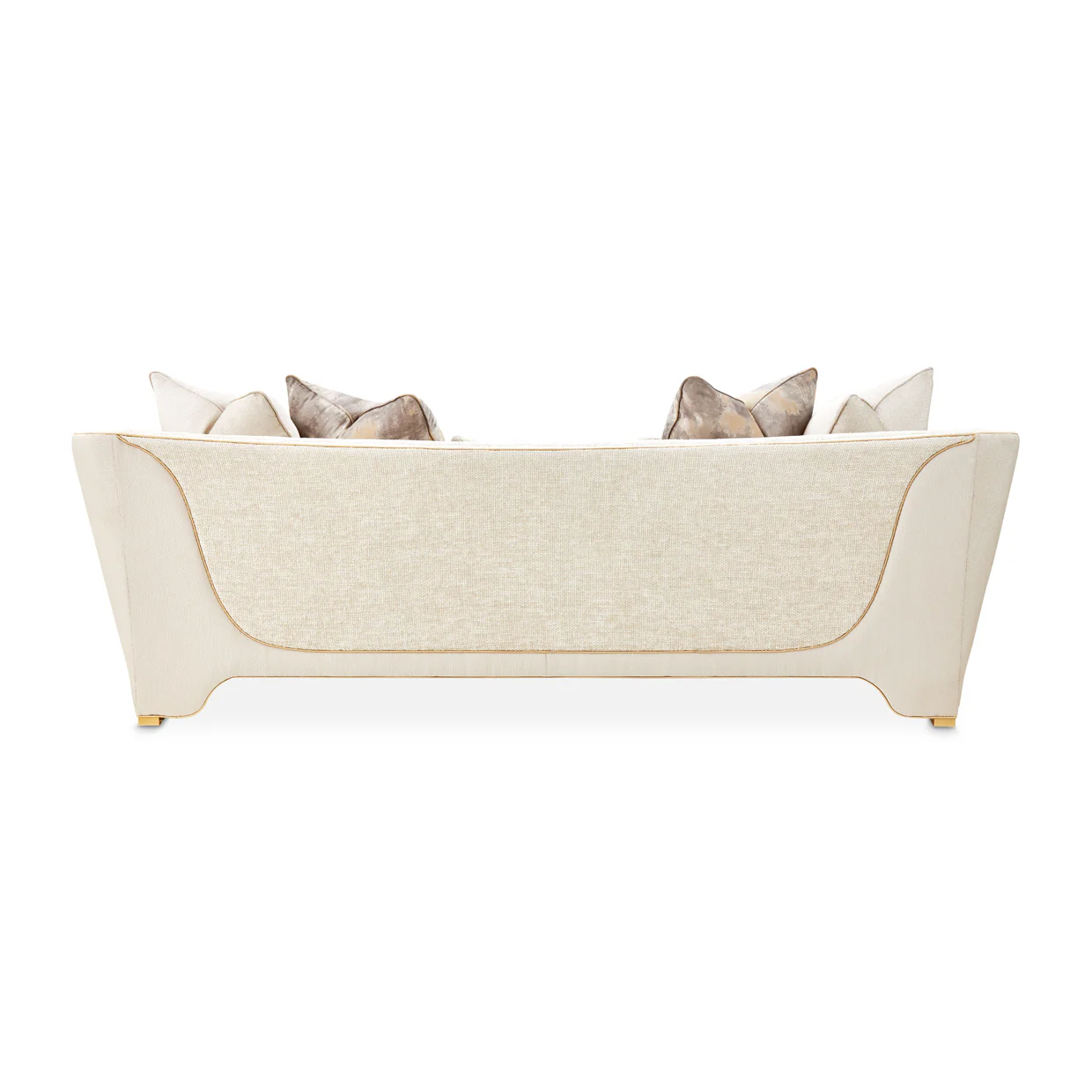 Michael Amini La Terrazza Sofa Light Champagne - Image 4