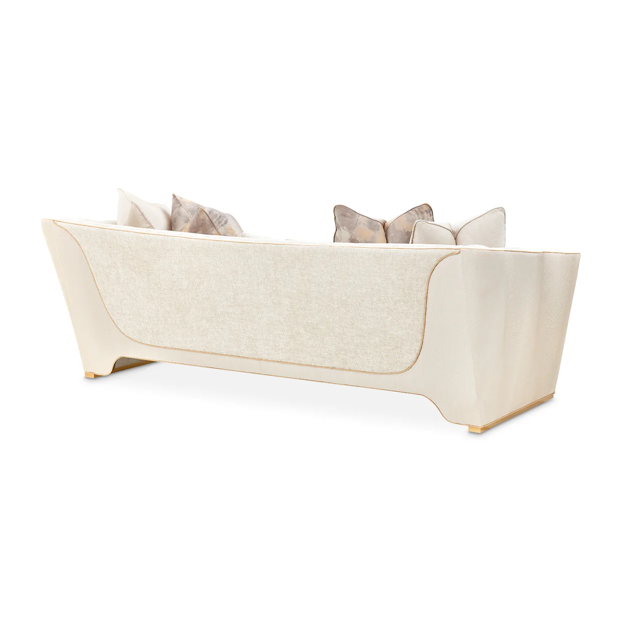 Michael Amini La Terrazza Sofa Light Champagne - Image 5