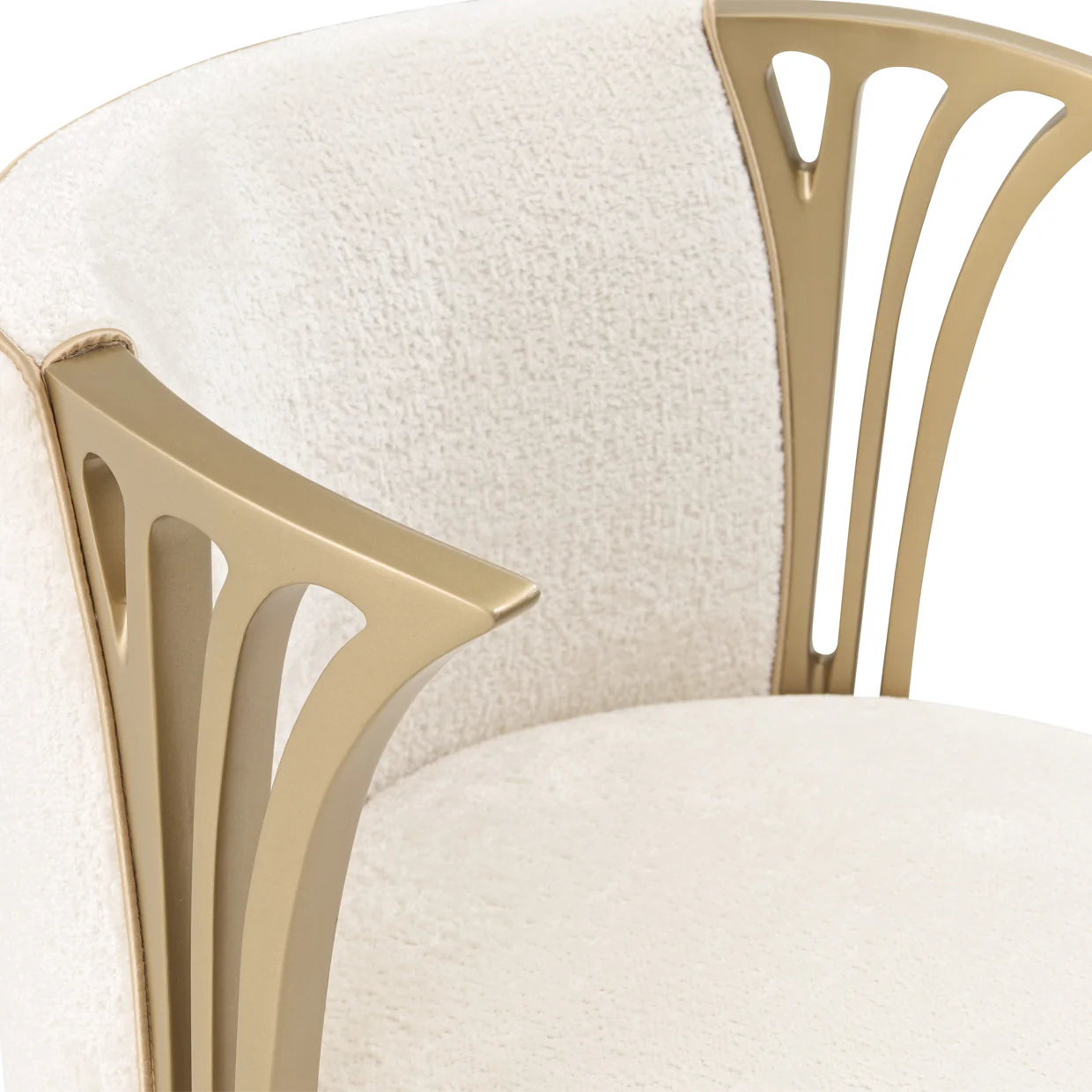 Michael Amini La Terrazza Vanity Chair - Image 12