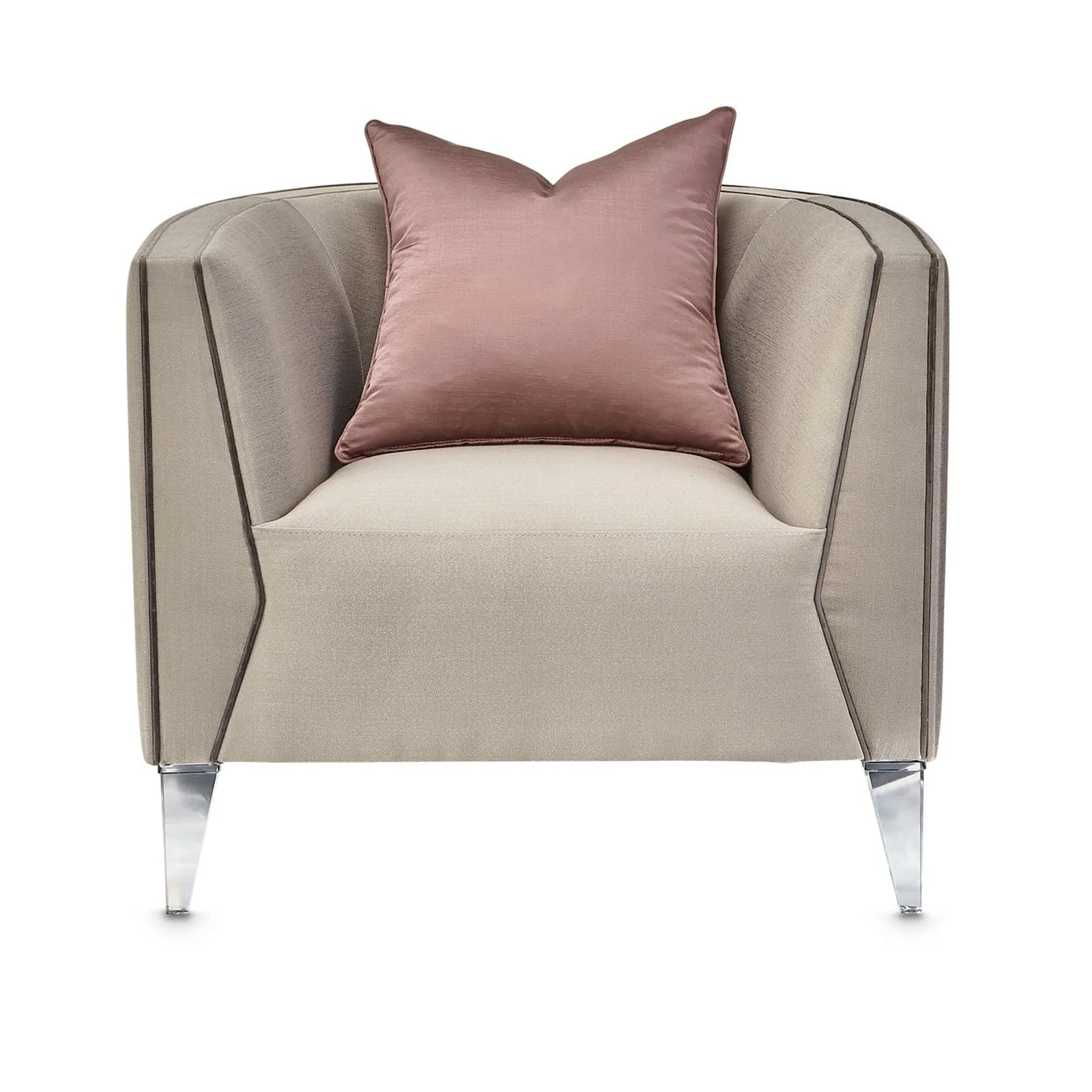 Michael Amini Linea Matching Chair - Image 2
