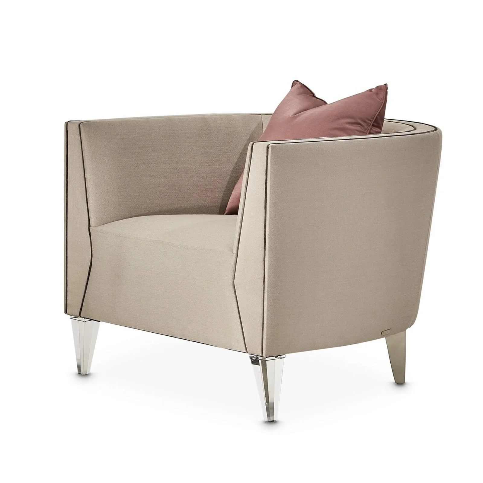 Michael Amini Linea Matching Chair - Image 3