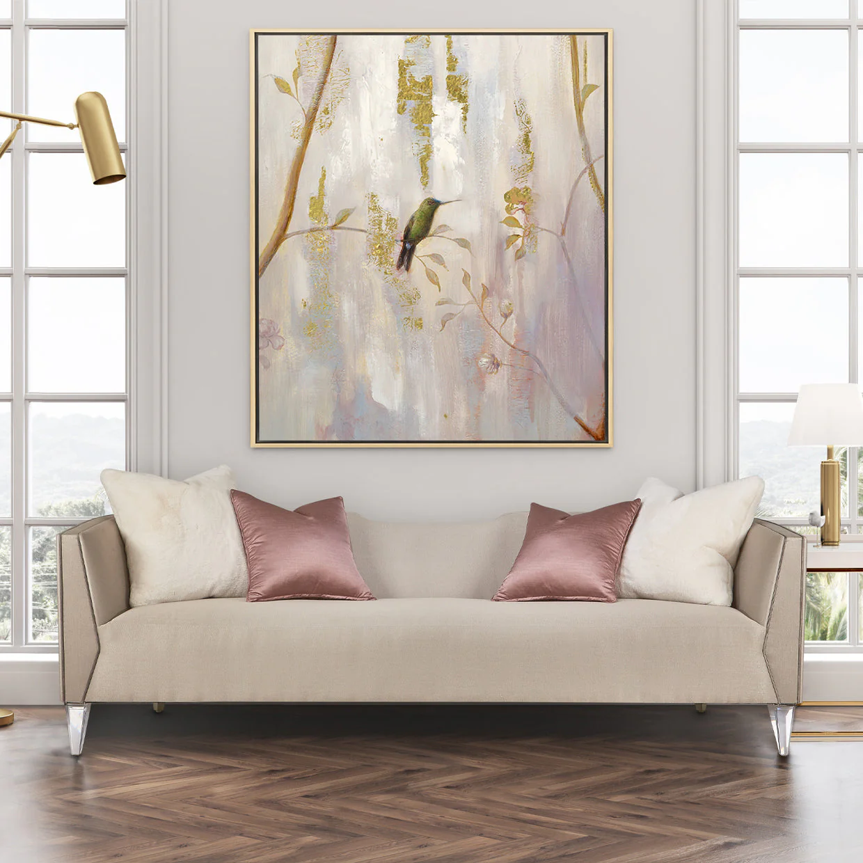 Michael Amini Linea Sofa - Image 2
