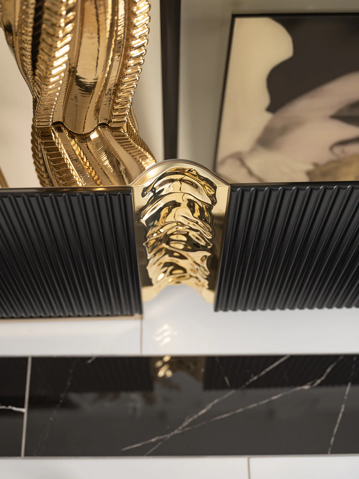 Michael Amini Lisbon Console Table - Image 21