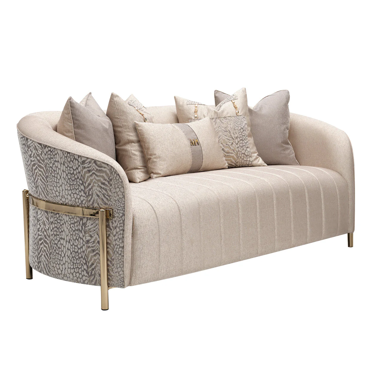 Michael Amini Lisbon Loveseat - Image 3