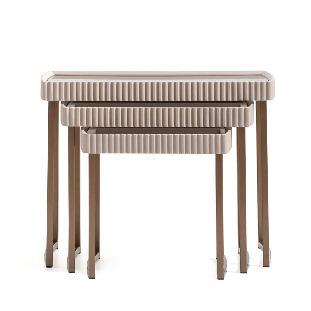 Michael Amini Lisbon Nesting Tables - Image 24