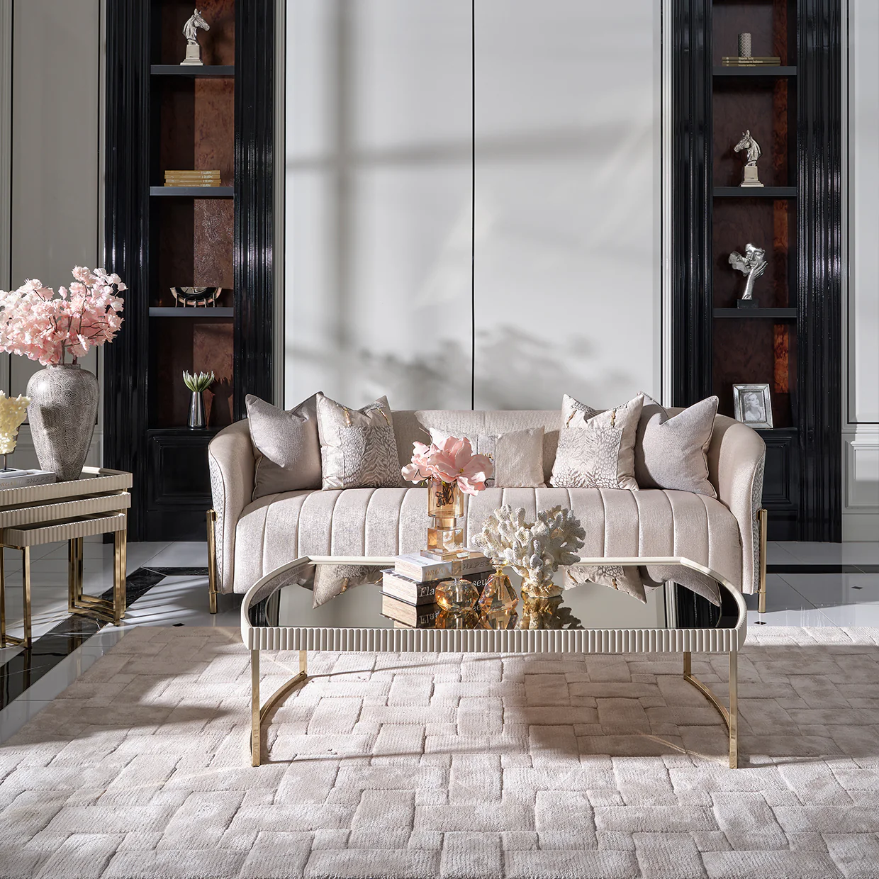 Michael Amini Lisbon Sofa - Image 34