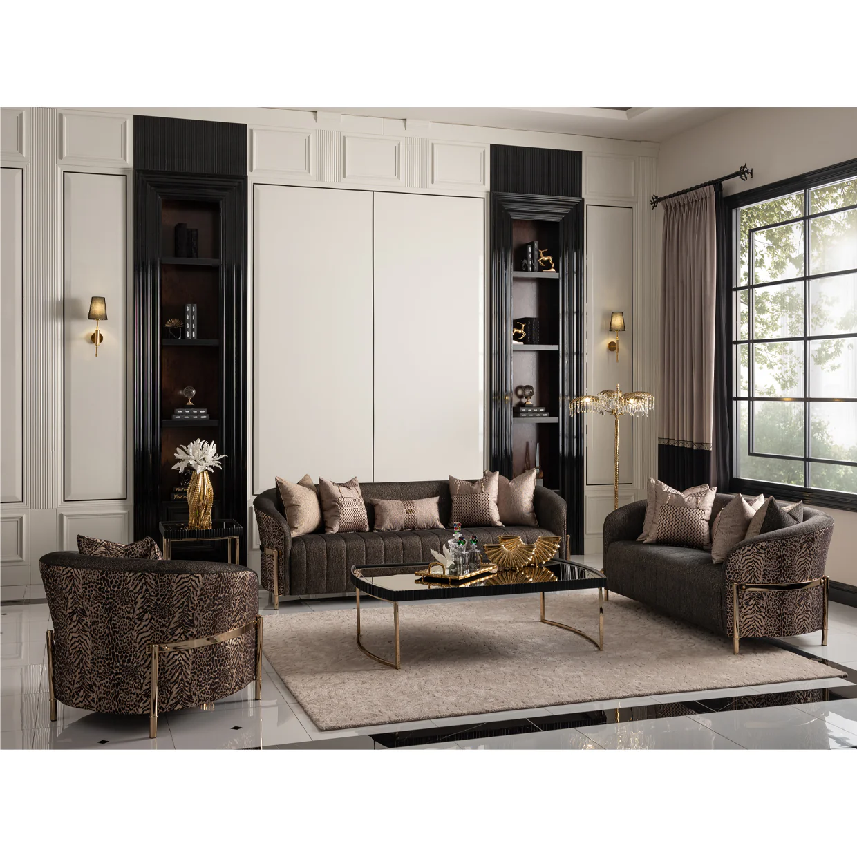 Michael Amini Lisbon Sofa - Image 4
