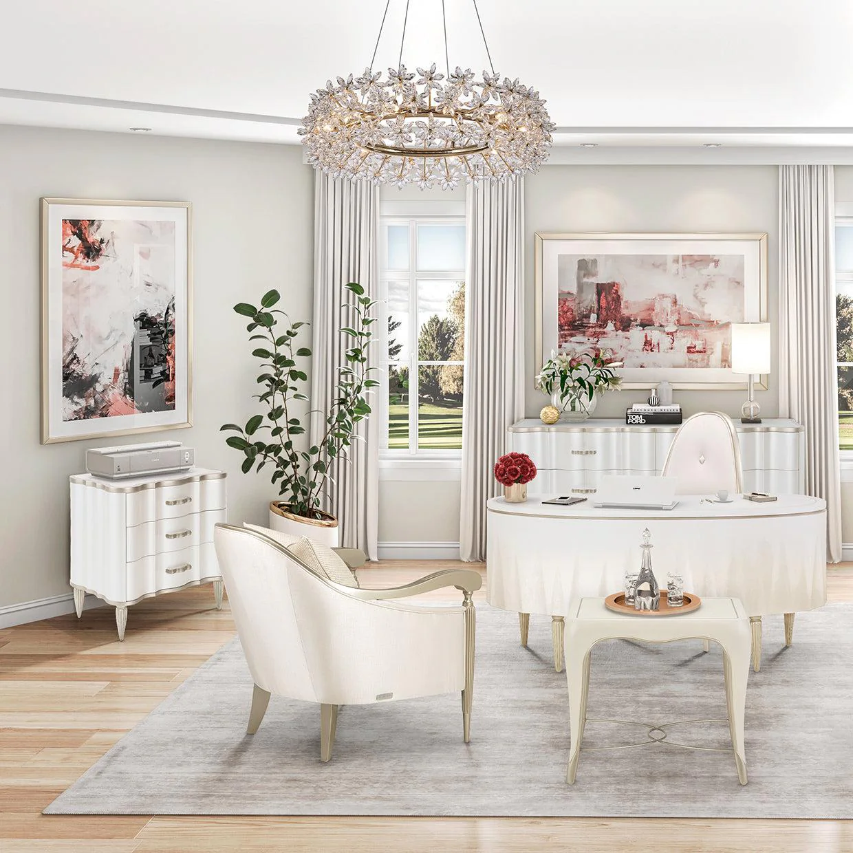 Michael Amini London Place Nightstand - Image 3