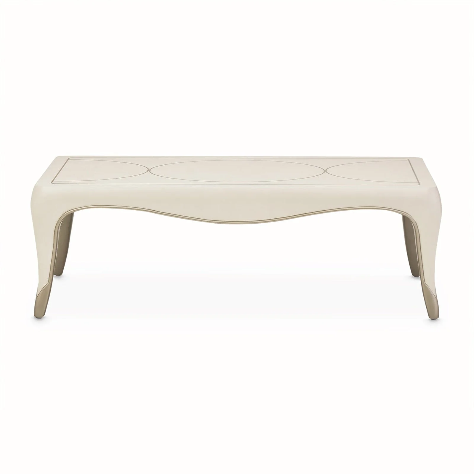 Michael Amini London Place Rectangular Cocktail Table - Image 4