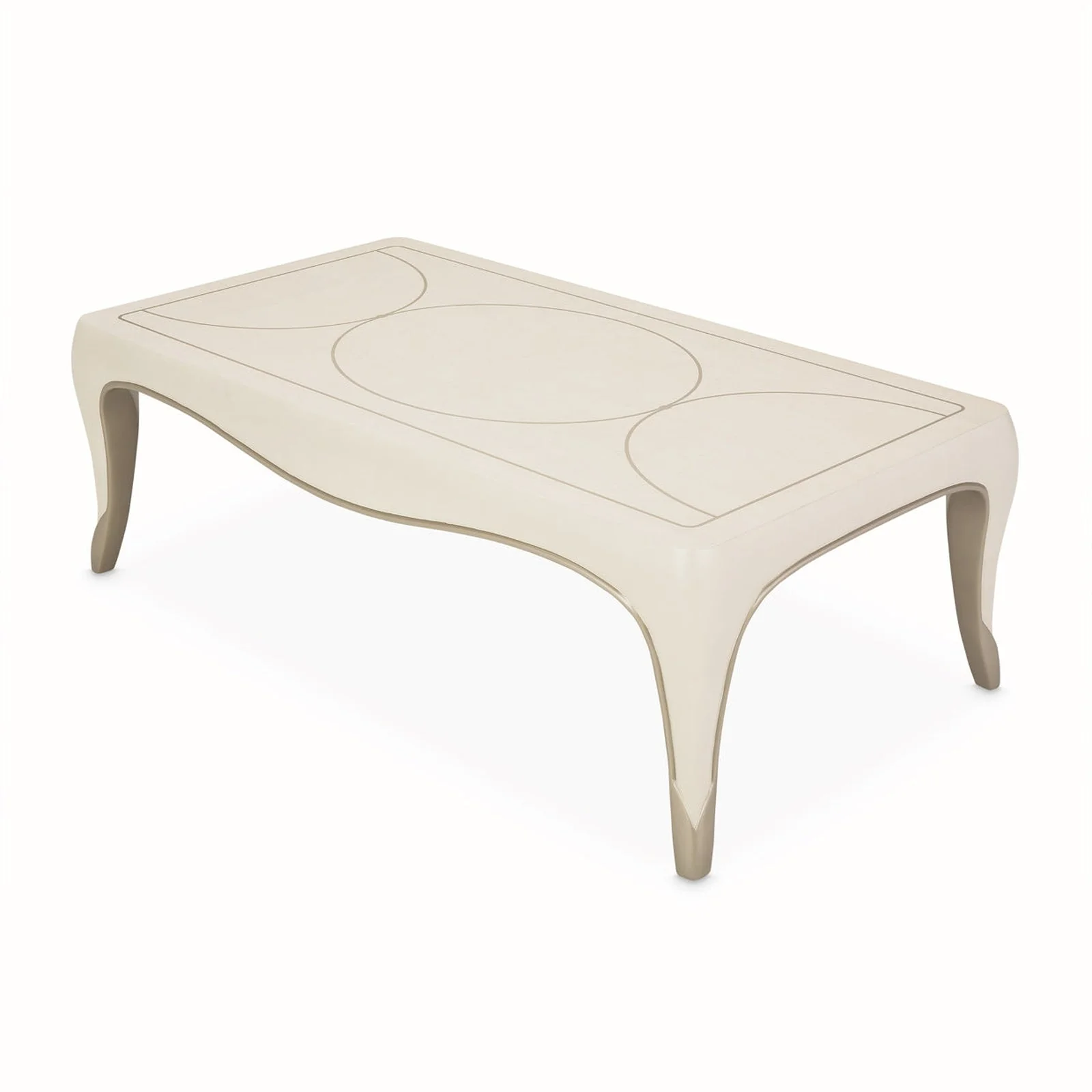 Michael Amini London Place Rectangular Cocktail Table - Image 5