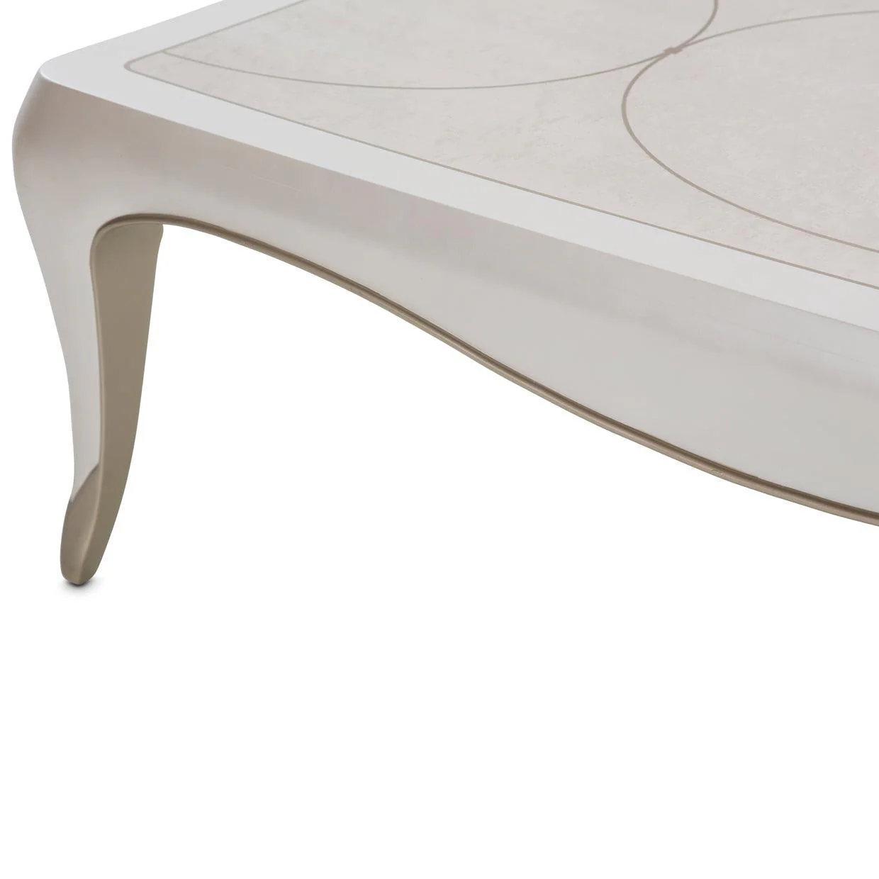 Michael Amini London Place Rectangular Cocktail Table - Image 9
