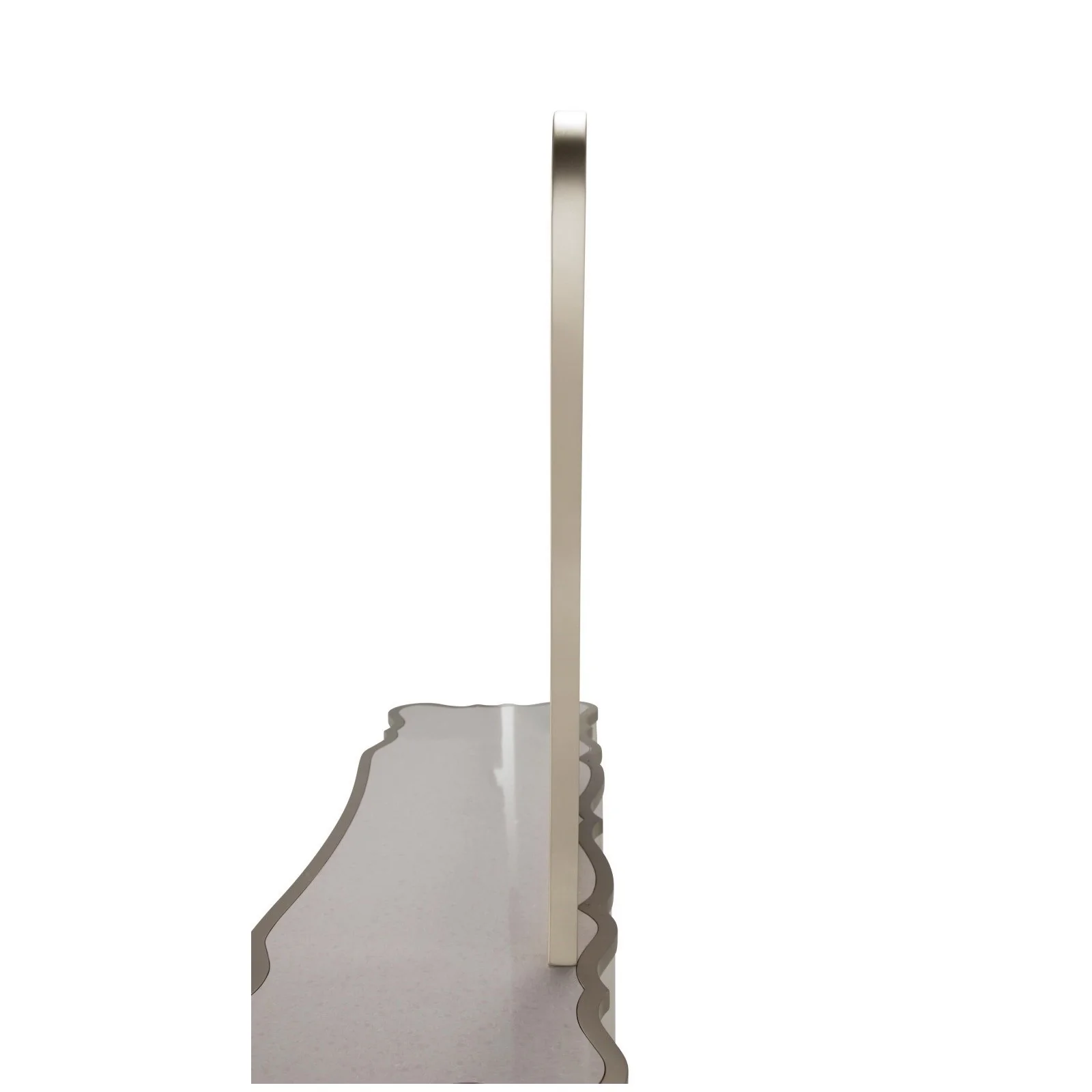 Michael Amini London Place Vanity with Mirror - Creamy Pearl - Image 3