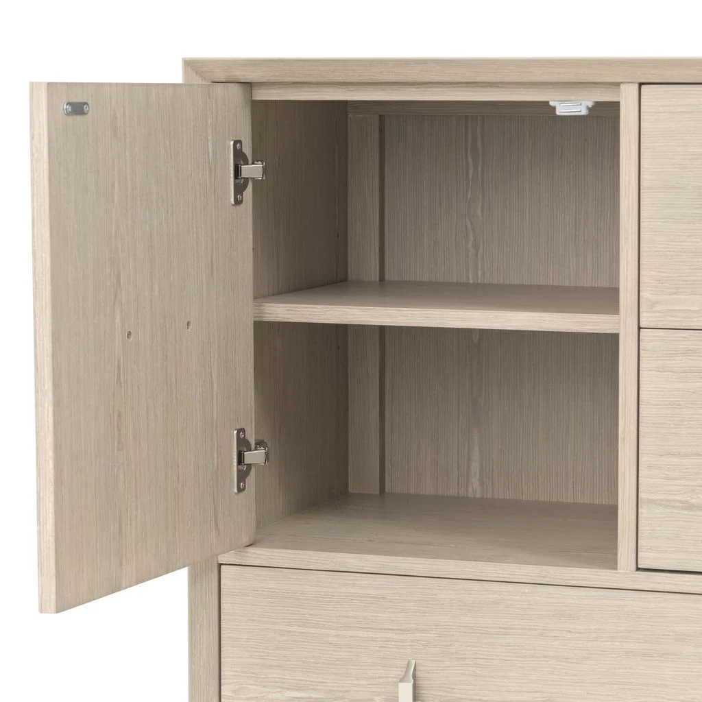 Michael Amini Lotus Bay 5-Drawer Chest - Sand - Image 14