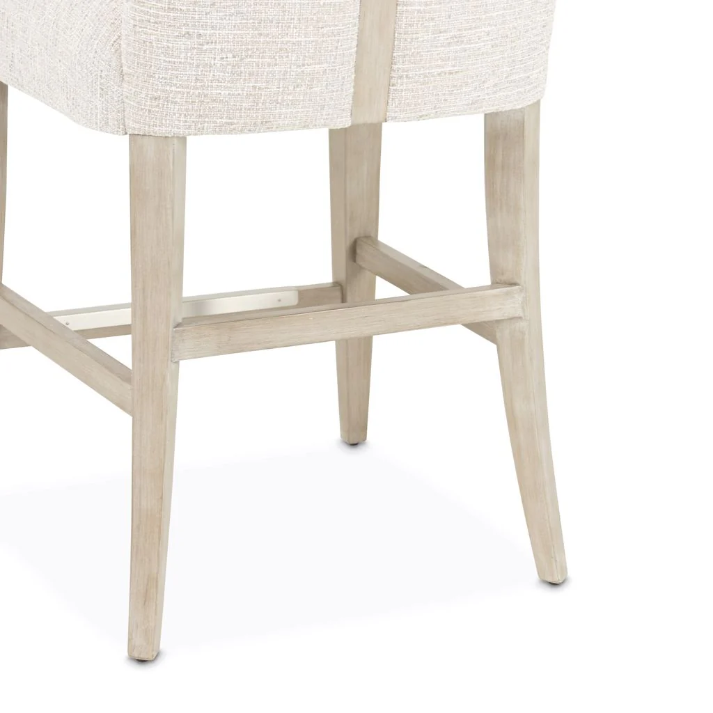 Michael Amini Lotus Bay Gathering Chair - Sand - Image 12