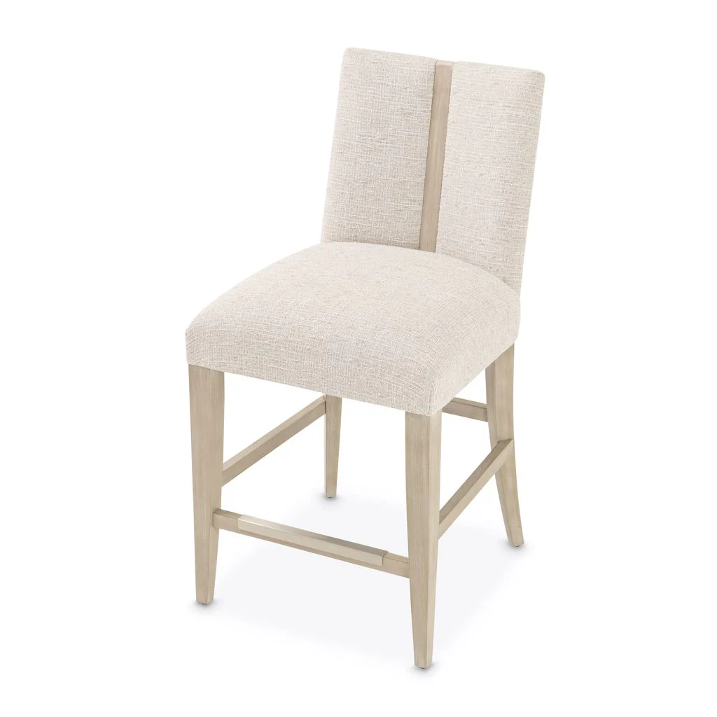 Michael Amini Lotus Bay Gathering Chair - Sand - Image 3