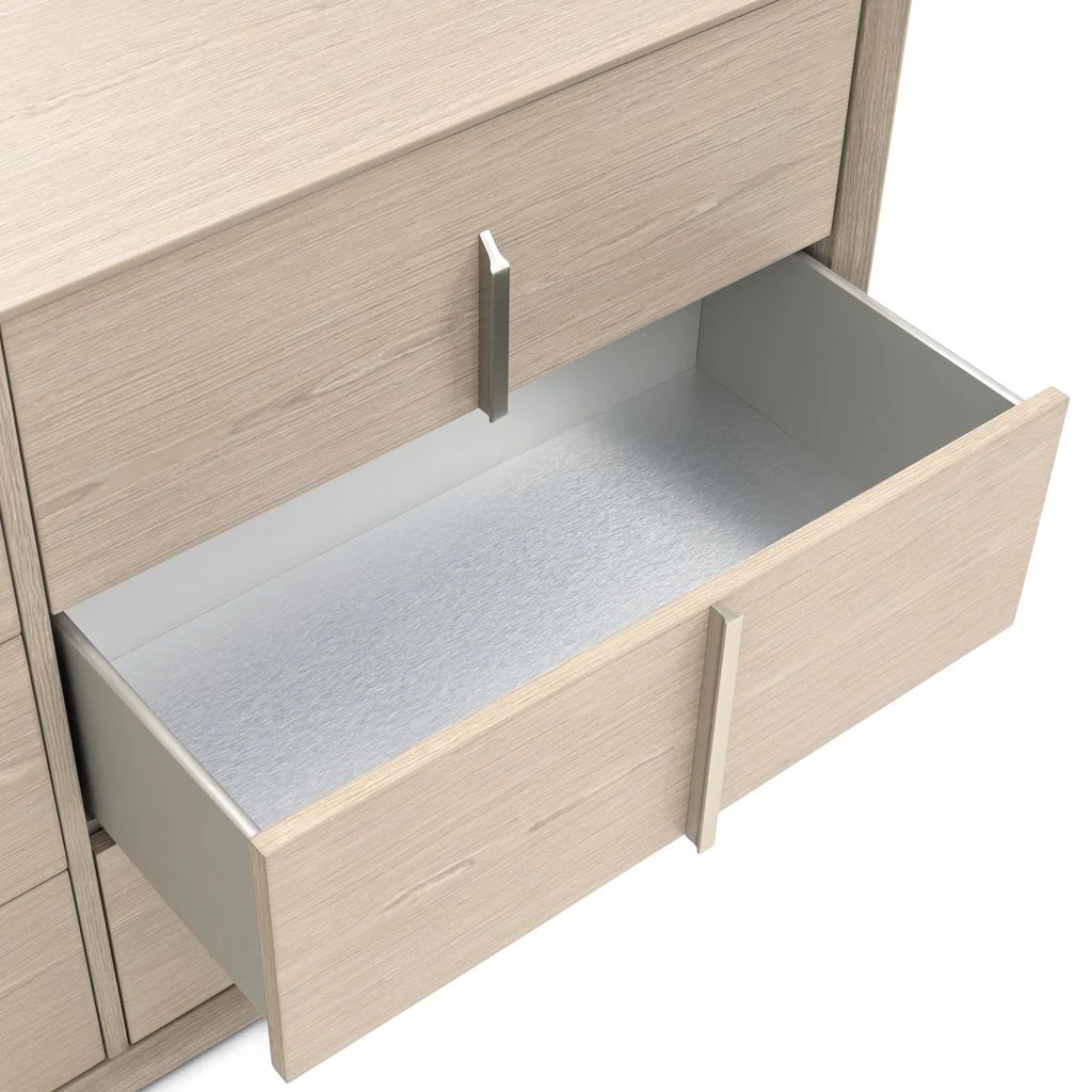 Michael Amini Lotus Bay Large Dresser - Sand - Image 12