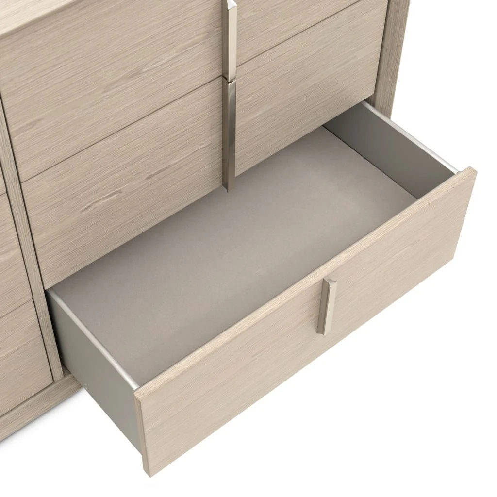 Michael Amini Lotus Bay Large Dresser - Sand - Image 7