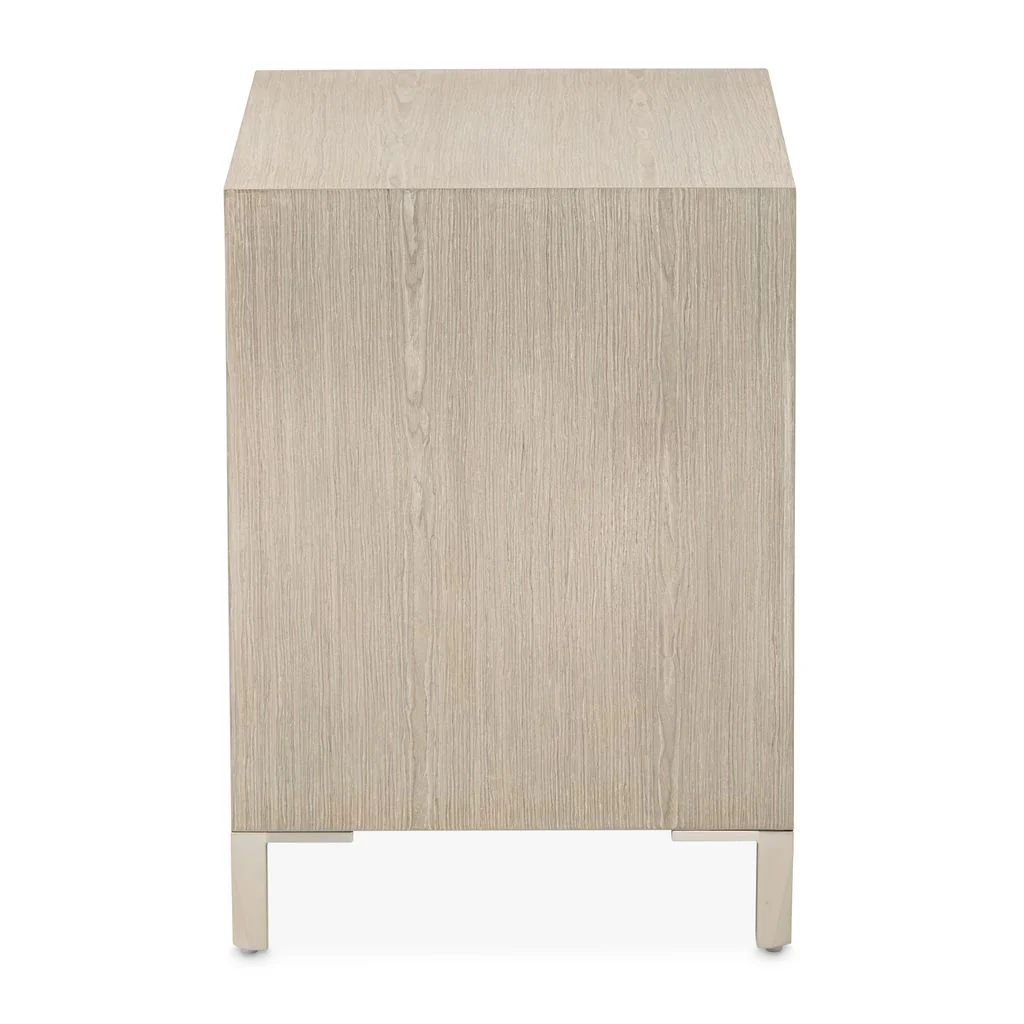 Michael Amini Lotus Bay Large Nightstand - Sand - Image 3