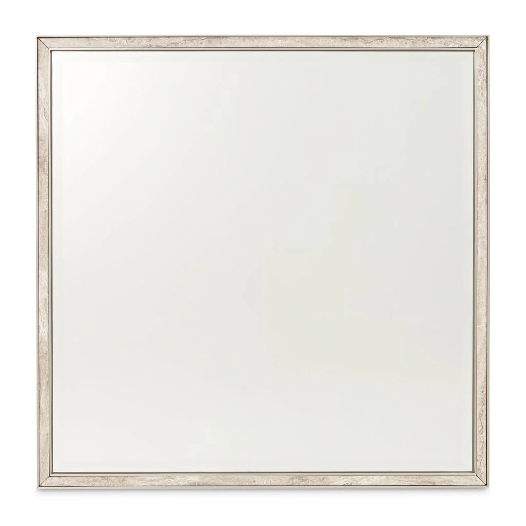 Michael Amini Lotus Bay Mirror - Sand - Image 2