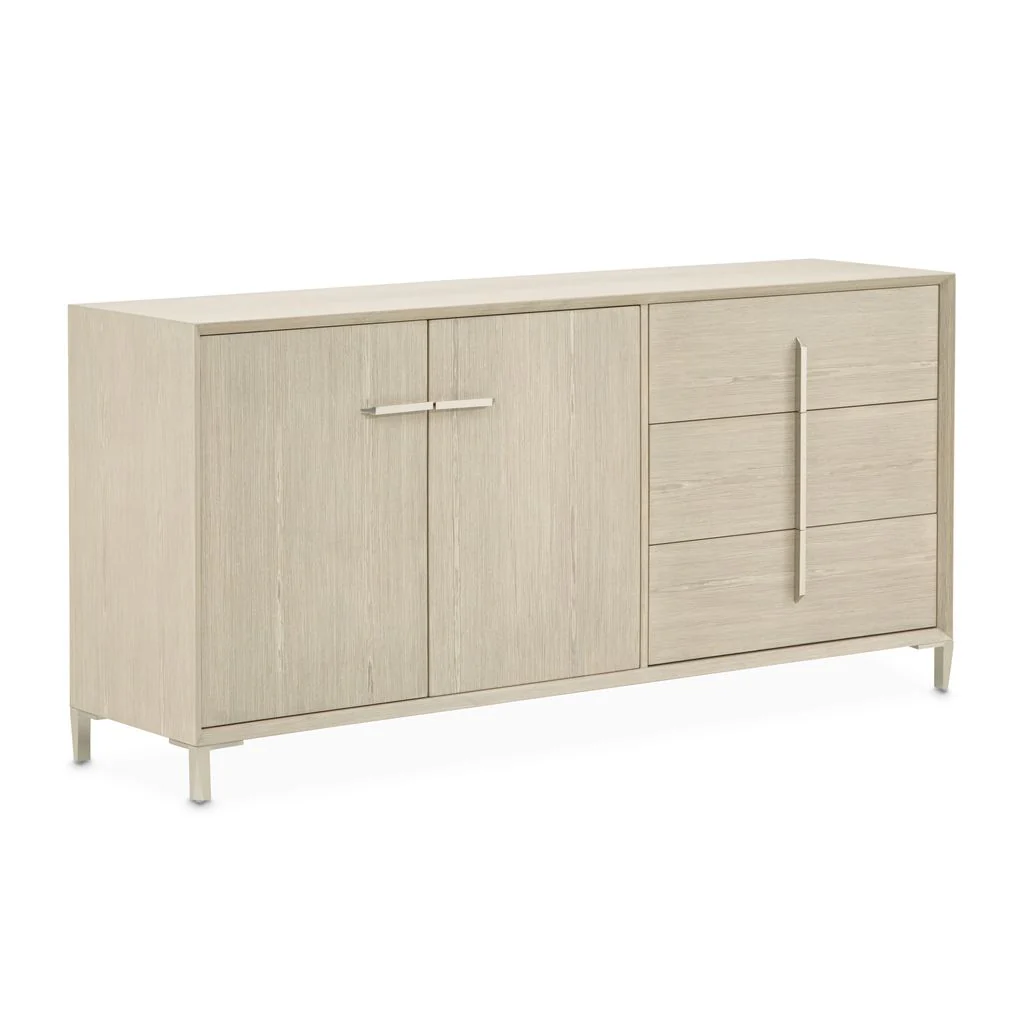 Michael Amini Lotus Bay Sideboard - Sand - Image 2