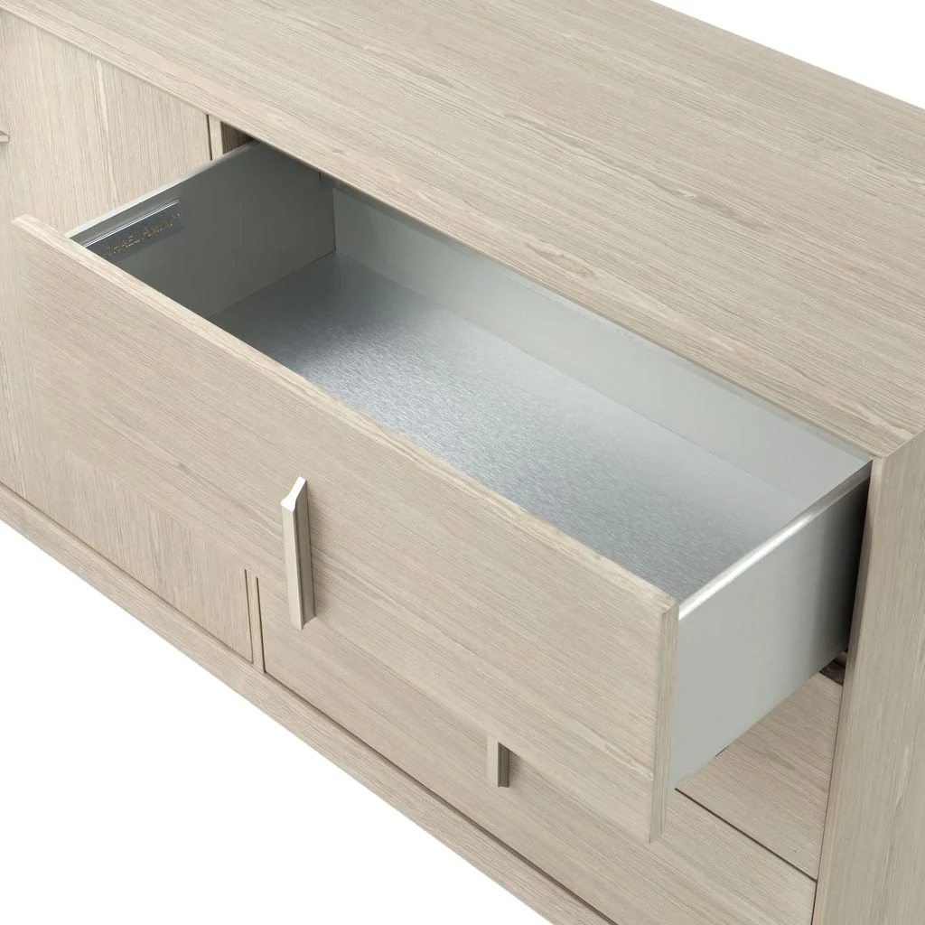 Michael Amini Lotus Bay Sideboard - Sand - Image 8
