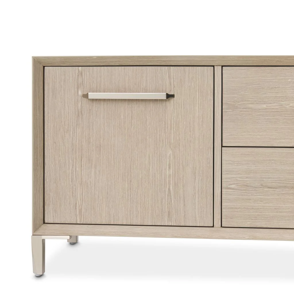 Michael Amini Lotus Bay TV Console - Sand - Image 10