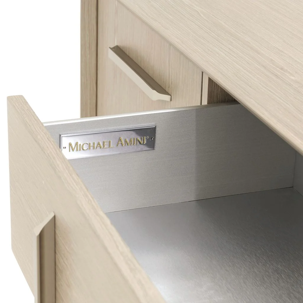 Michael Amini Lotus Bay TV Console - Sand - Image 16