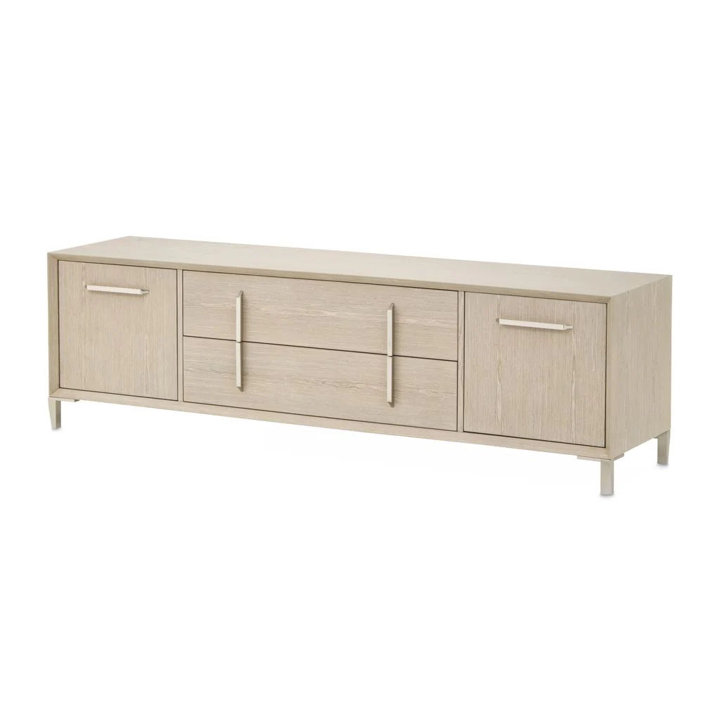 Michael Amini Lotus Bay TV Console - Sand - Image 5