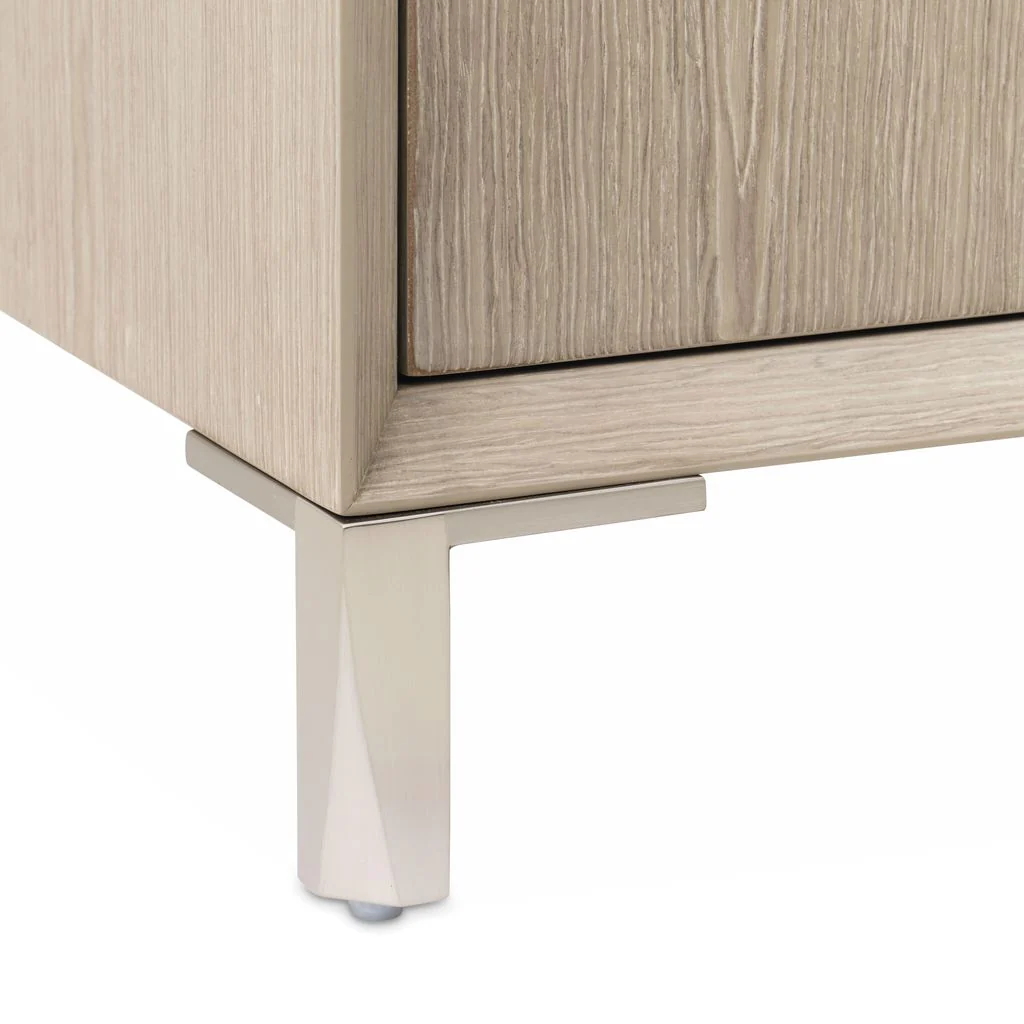 Michael Amini Lotus Bay TV Console - Sand - Image 7