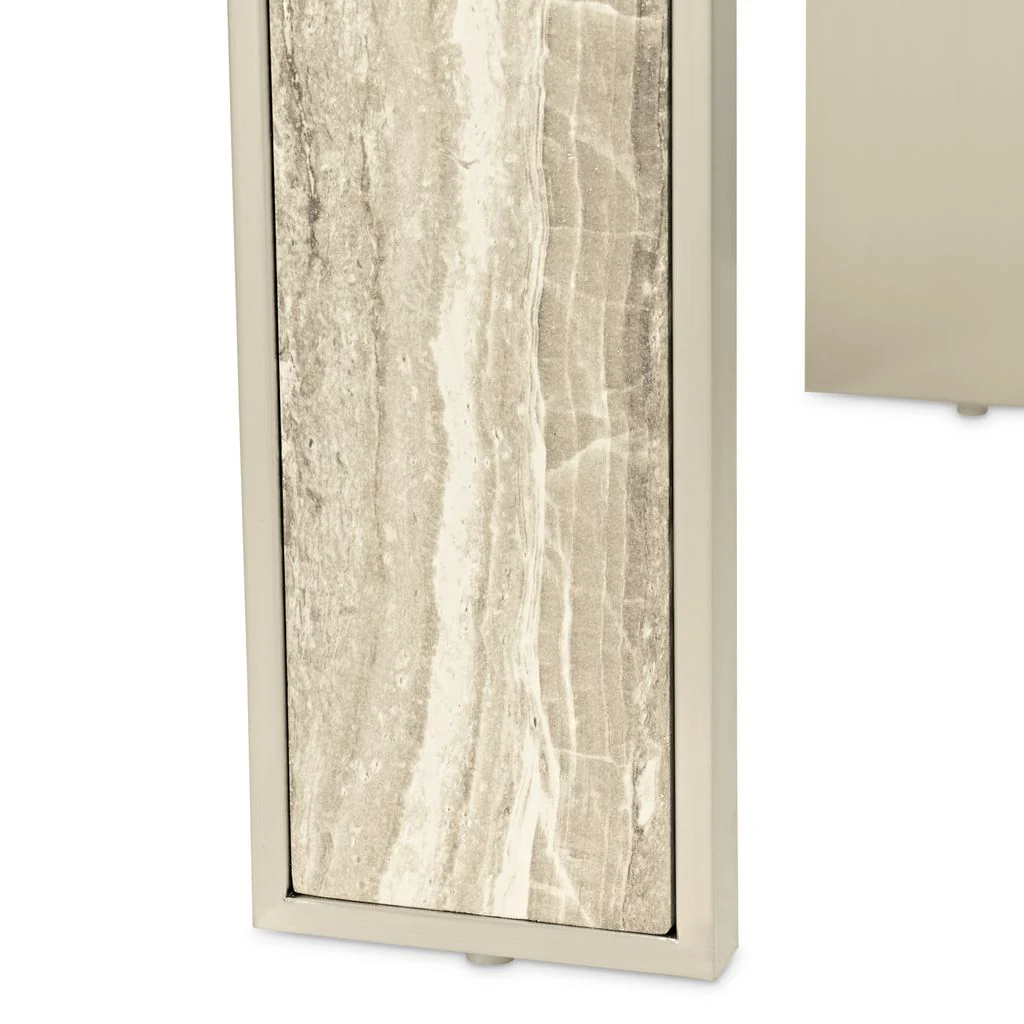 Michael Amini Lotus Bay Vanity Desk - Sand - Image 12