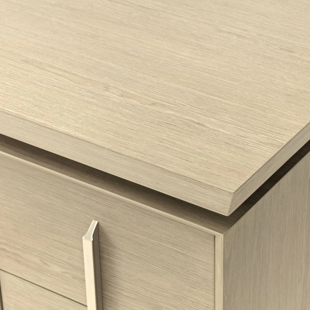 Michael Amini Lotus Bay Vanity Desk - Sand - Image 14