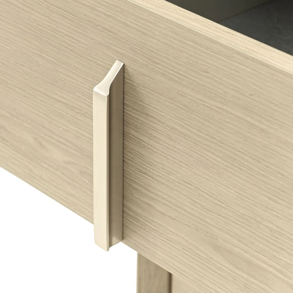Michael Amini Lotus Bay Vanity Desk - Sand - Image 15