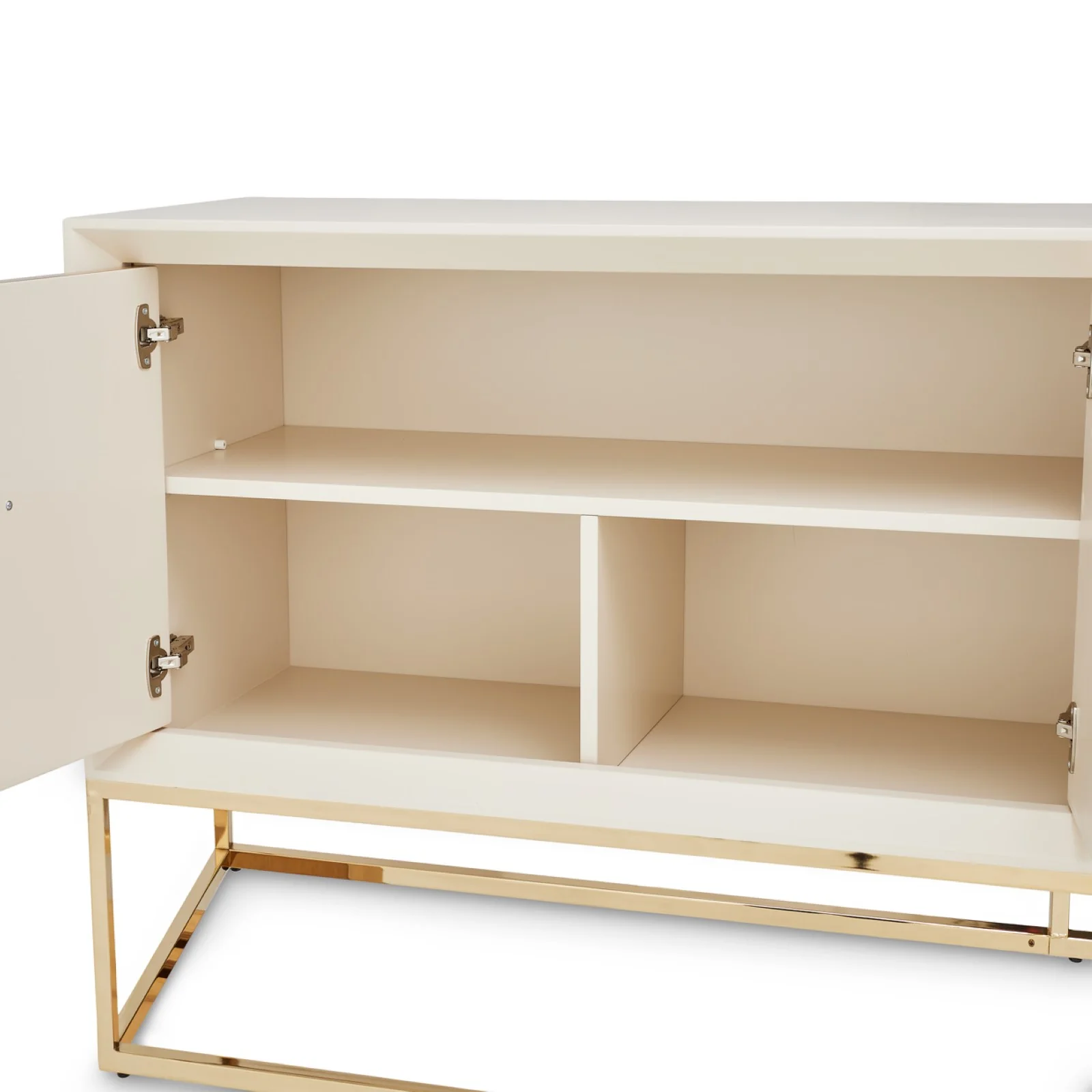 Michael Amini Madison Console - Glistening Gold - Image 11