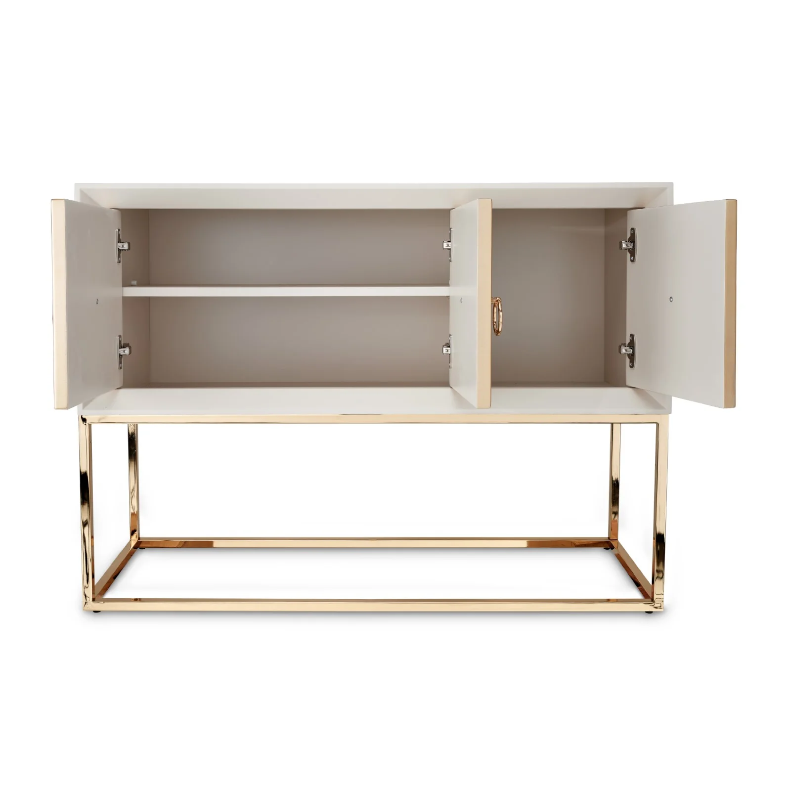 Michael Amini Madison Small Console - Glistening Gold - Image 6