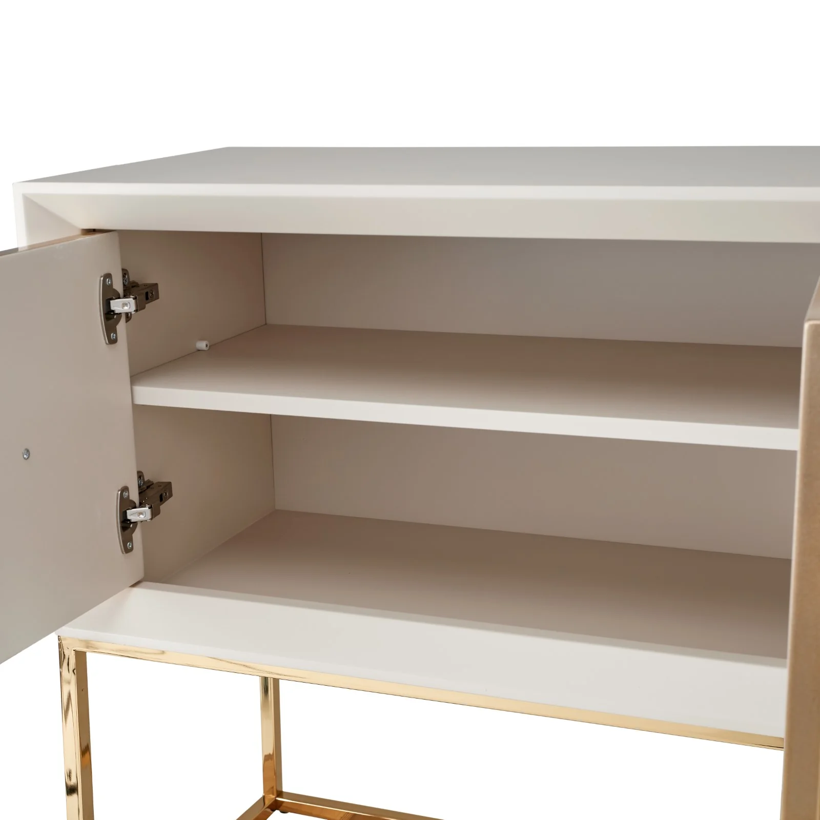 Michael Amini Madison Small Console - Glistening Gold - Image 7