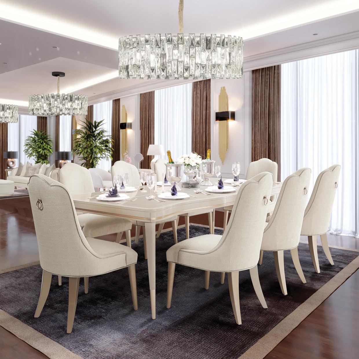 Michael Amini Malibu Crest Rectangular Dining Table - Image 2