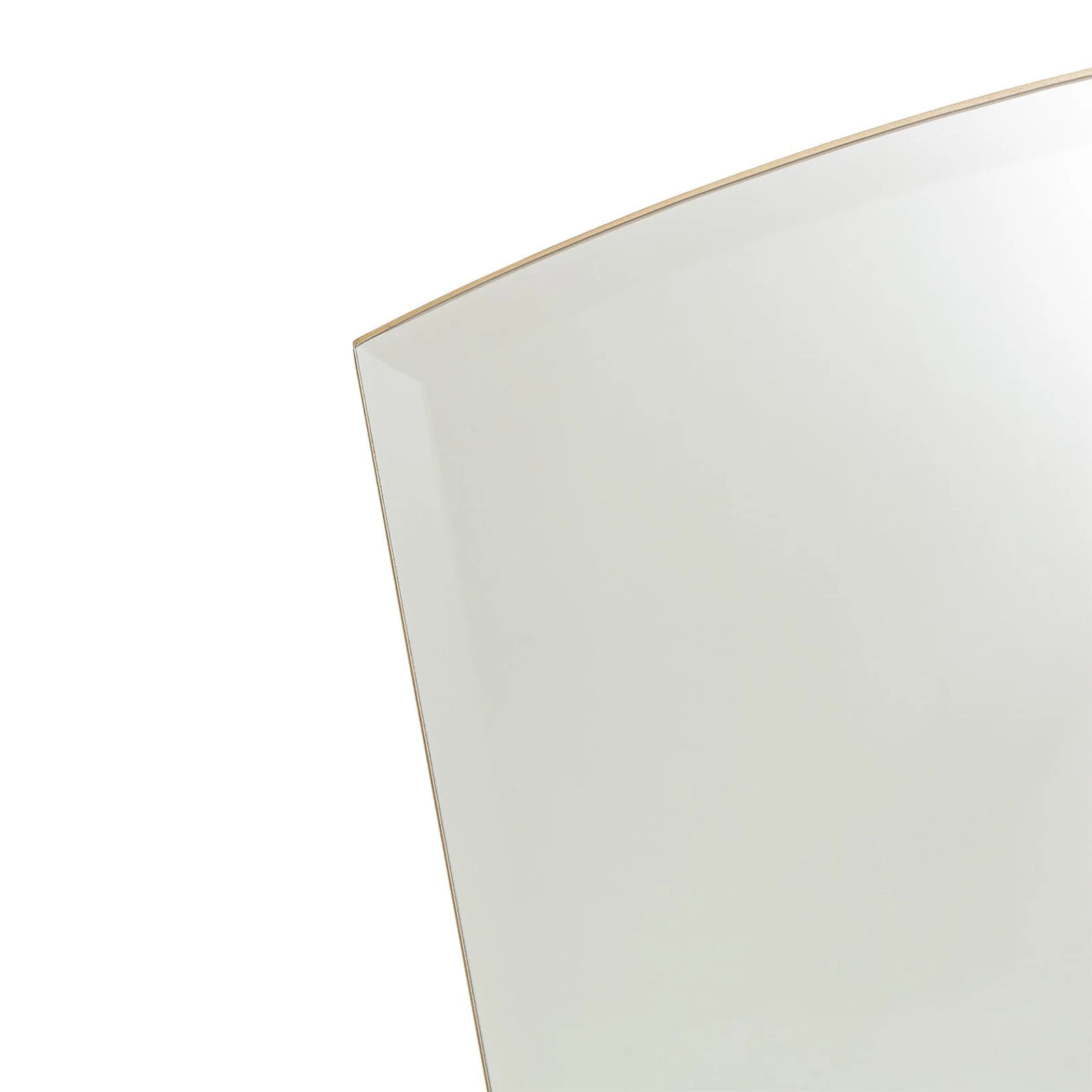 Michael Amini Malibu Crest Crotch Mahogany Vanity Mirror - Image 5