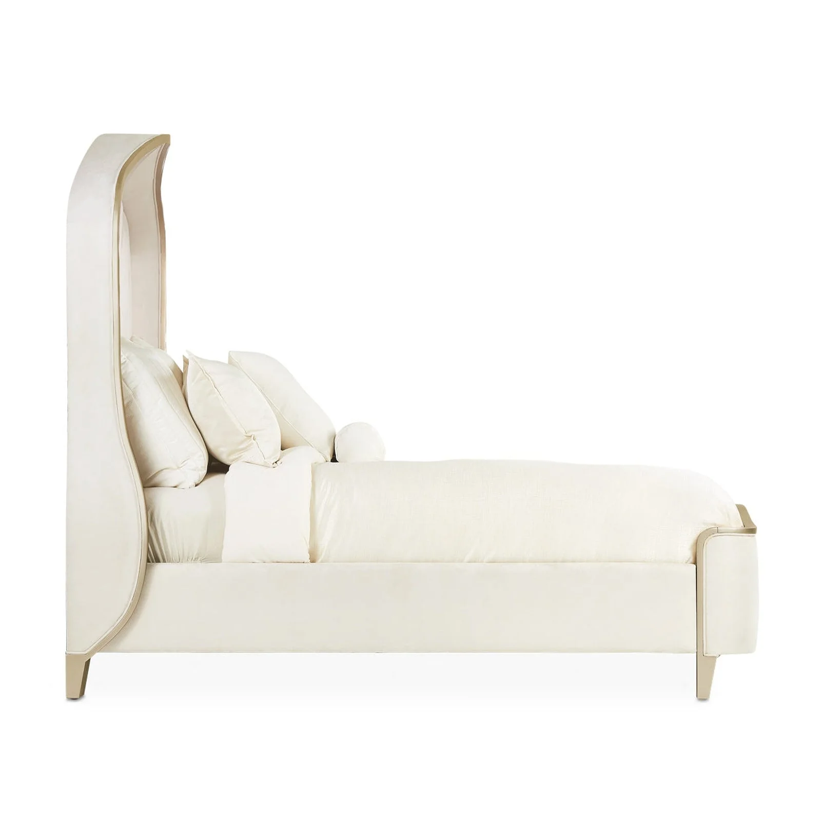 Michael Amini Malibu Crest Curved Panel Bed - Image 5