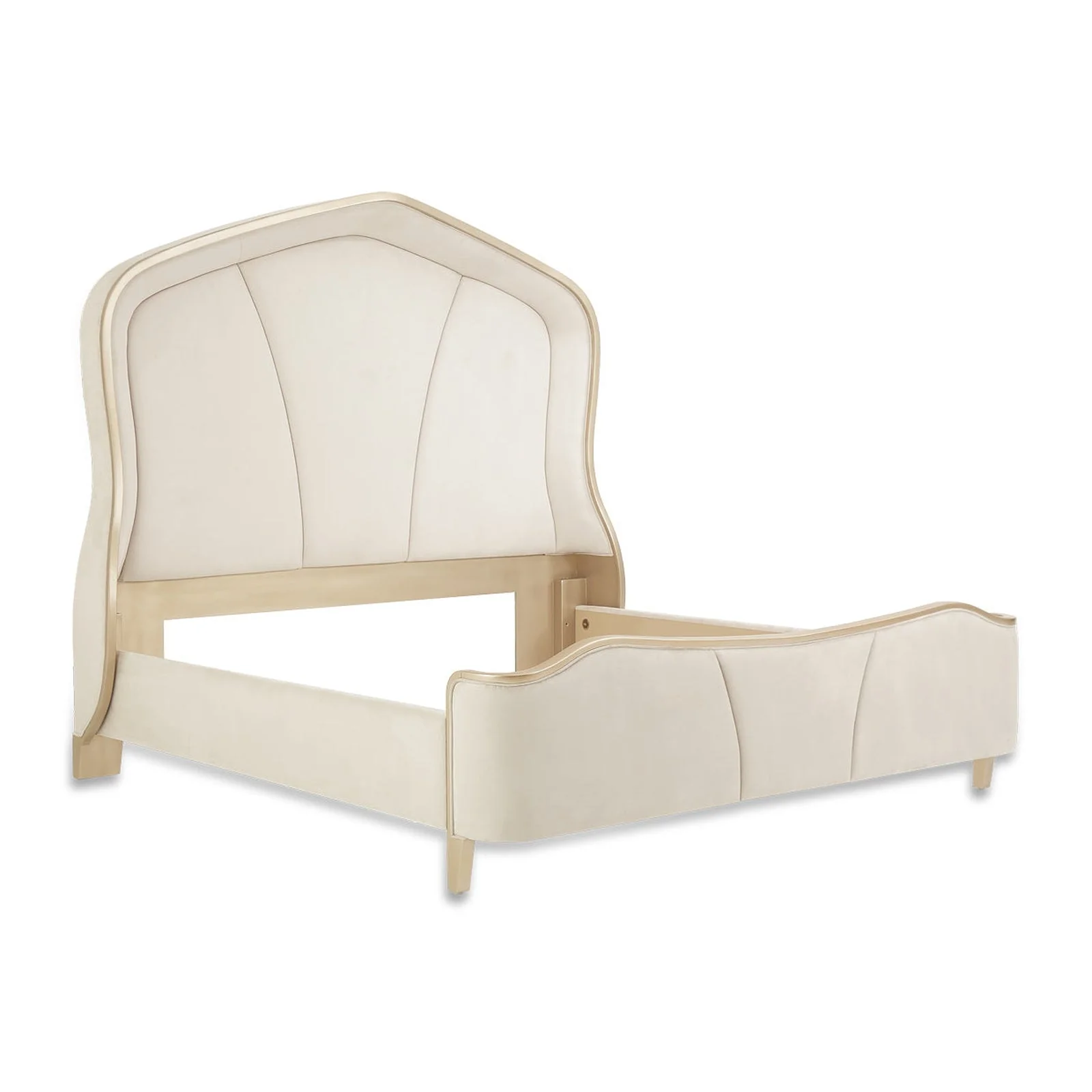 Michael Amini Malibu Crest Curved Panel Bed - Image 6