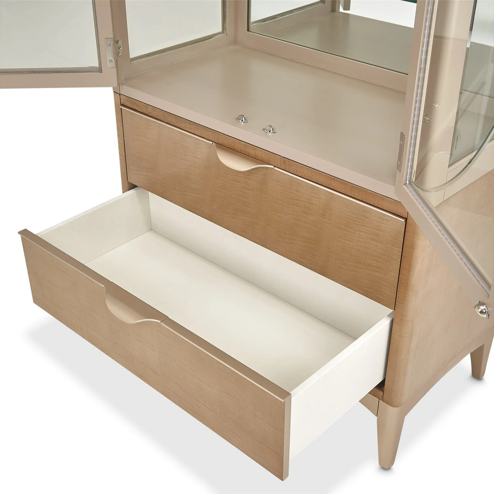 Michael Amini Malibu Crest Display Cabinet - Image 10