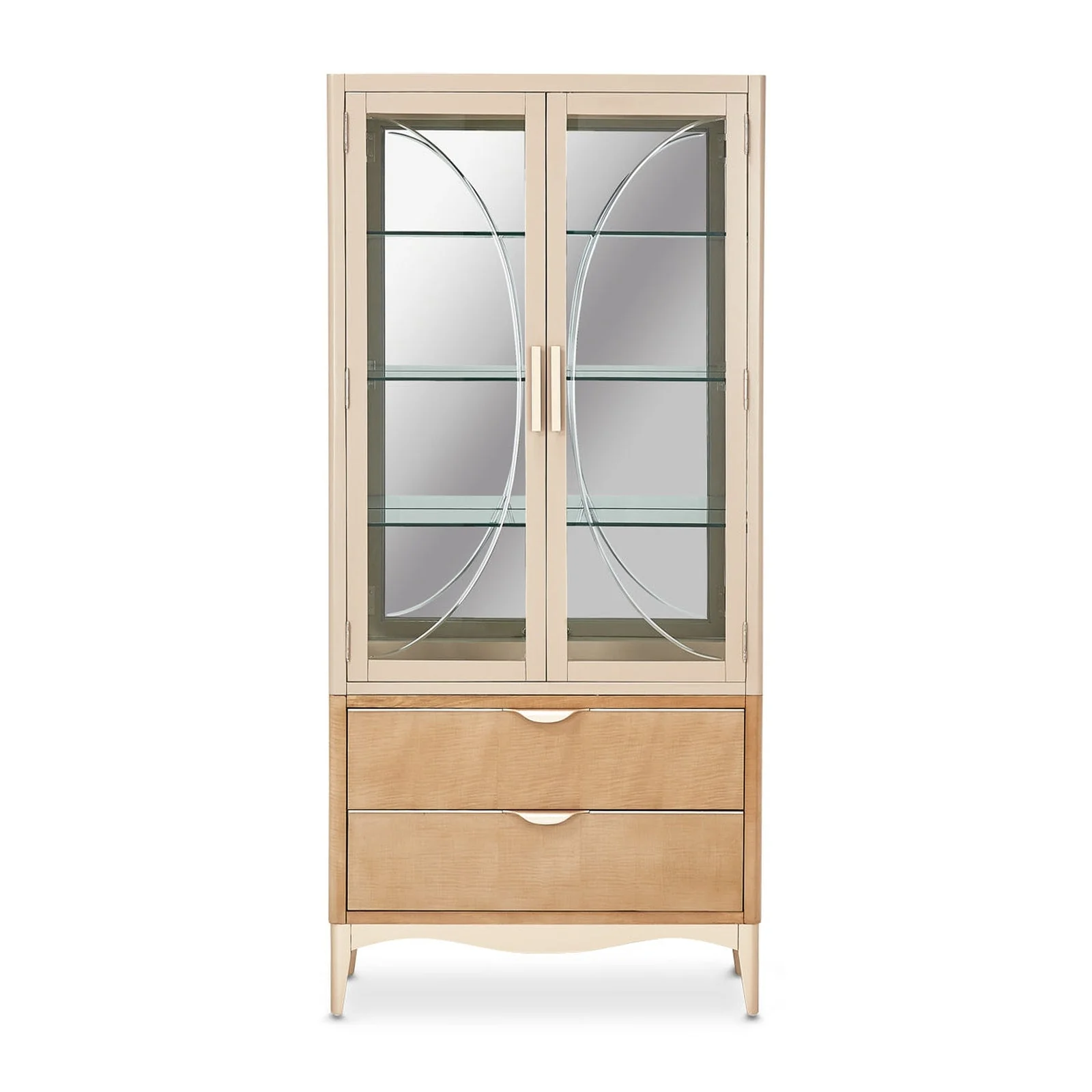 Michael Amini Malibu Crest Display Cabinet - Image 3