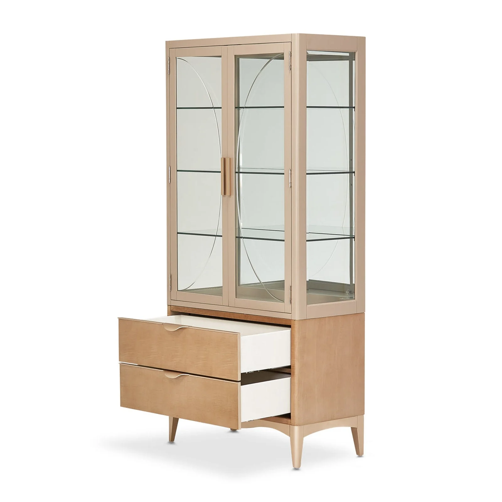 Michael Amini Malibu Crest Display Cabinet - Image 5