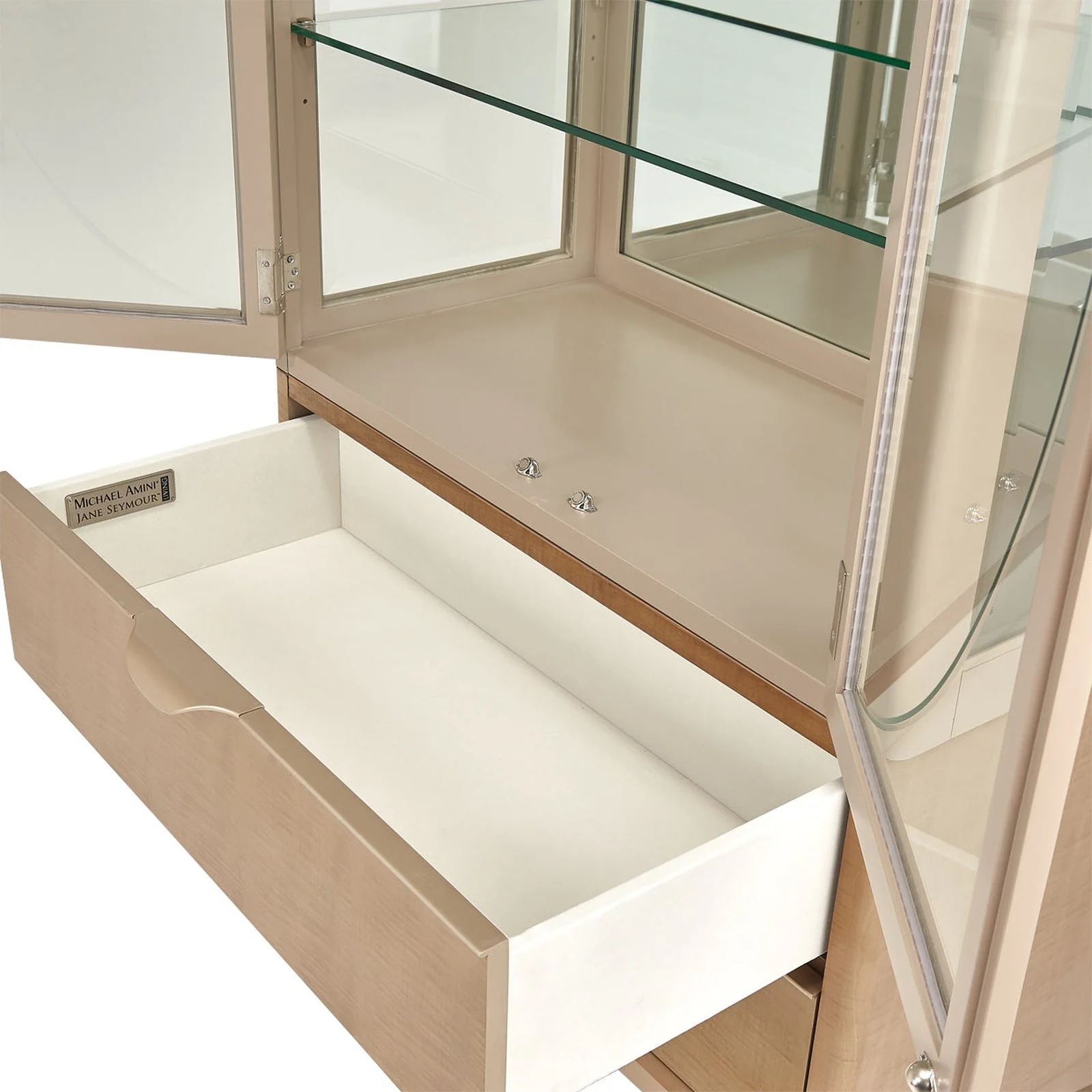 Michael Amini Malibu Crest Display Cabinet - Image 9