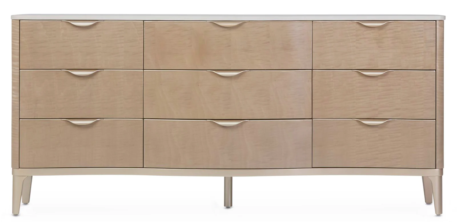 Michael Amini Malibu Crest Dresser - Blush - Image 12