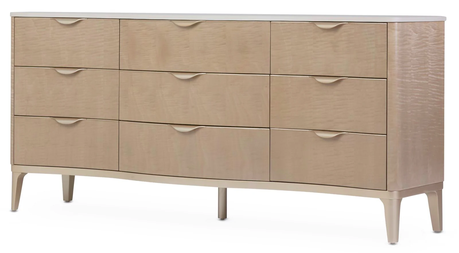 Michael Amini Malibu Crest Dresser - Blush - Image 13