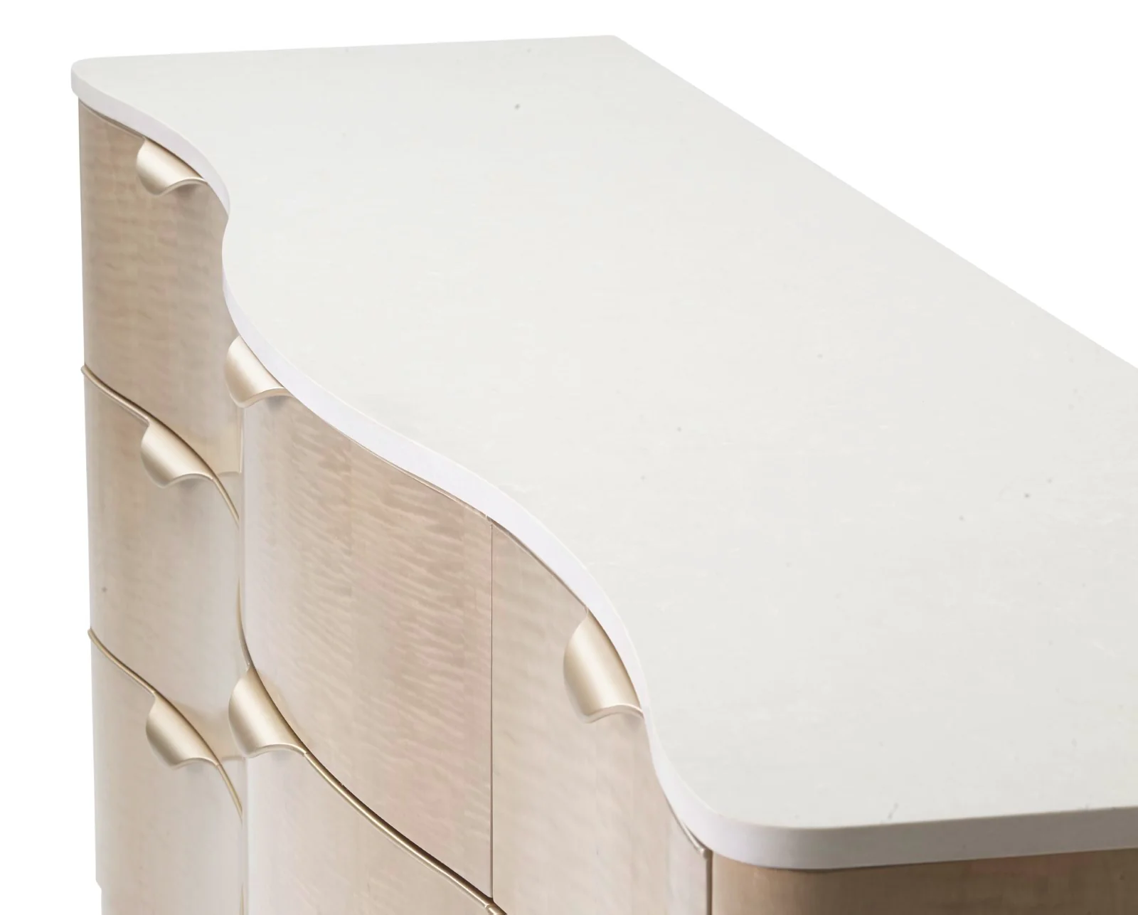Michael Amini Malibu Crest Dresser - Blush - Image 7