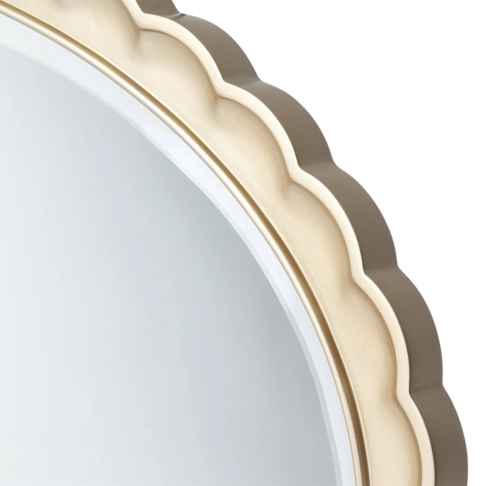 Michael Amini Malibu Crest Oval Wall Mirror - Image 10